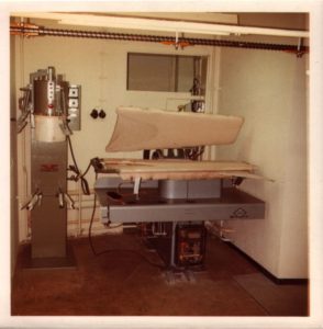 50 Jahre alte Tüte - Textilreinigung Trieb in den 70ern