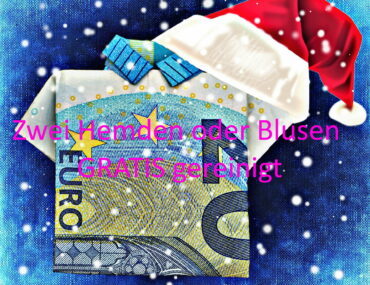 Zwei Hemden oder Blusen GRATIS gereinigt